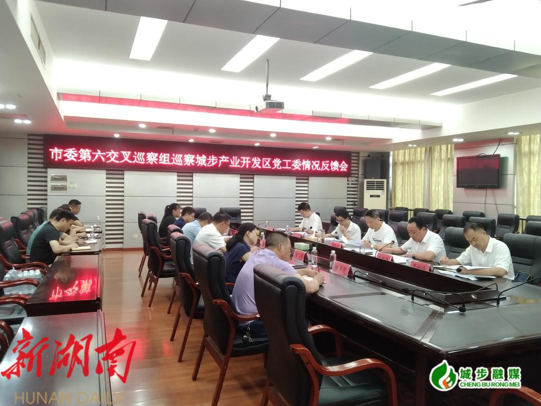 市委第六交叉巡察组向城步产业开发区党工委反馈巡察情况_邵阳头条网